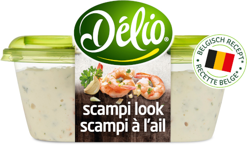 Délio - Verrine de taboulé et scampis