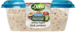Verpakking Délio No Mayo Rijk aan Proteïne ham smos