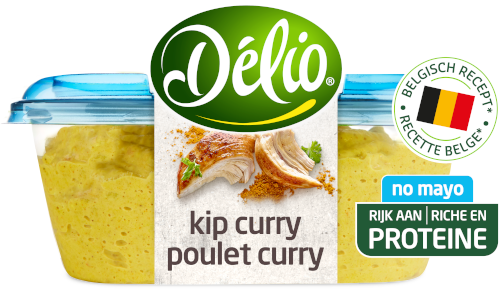 Packshot Délio No Mayo High in Protein Kip curry