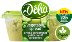 Packshot Délio erwt komkommer spread