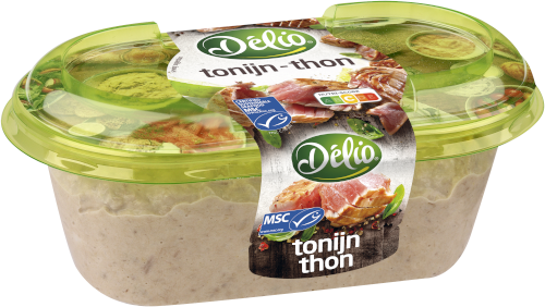 Recepten voor broodbelegsalades - Hapje met tonijnsalade