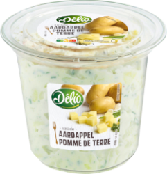 Verpakking aardappelsalade Délio