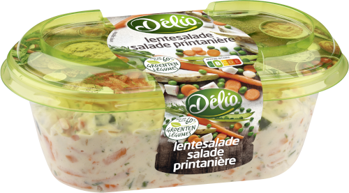 Verpakking lentesalade Délio
