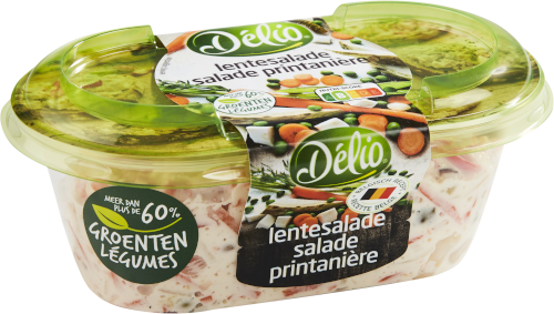 Délio recettes de salades à tartiner - Tartine pritanière Délio