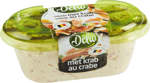 Verpakking Salade met Krab Délio