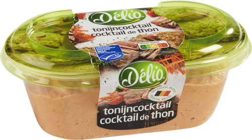 Verpakking tonijn cocktail Délio